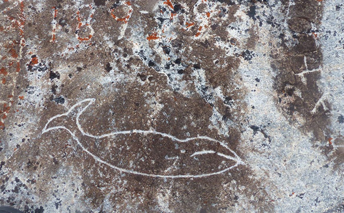 photo of indigenous rock painting